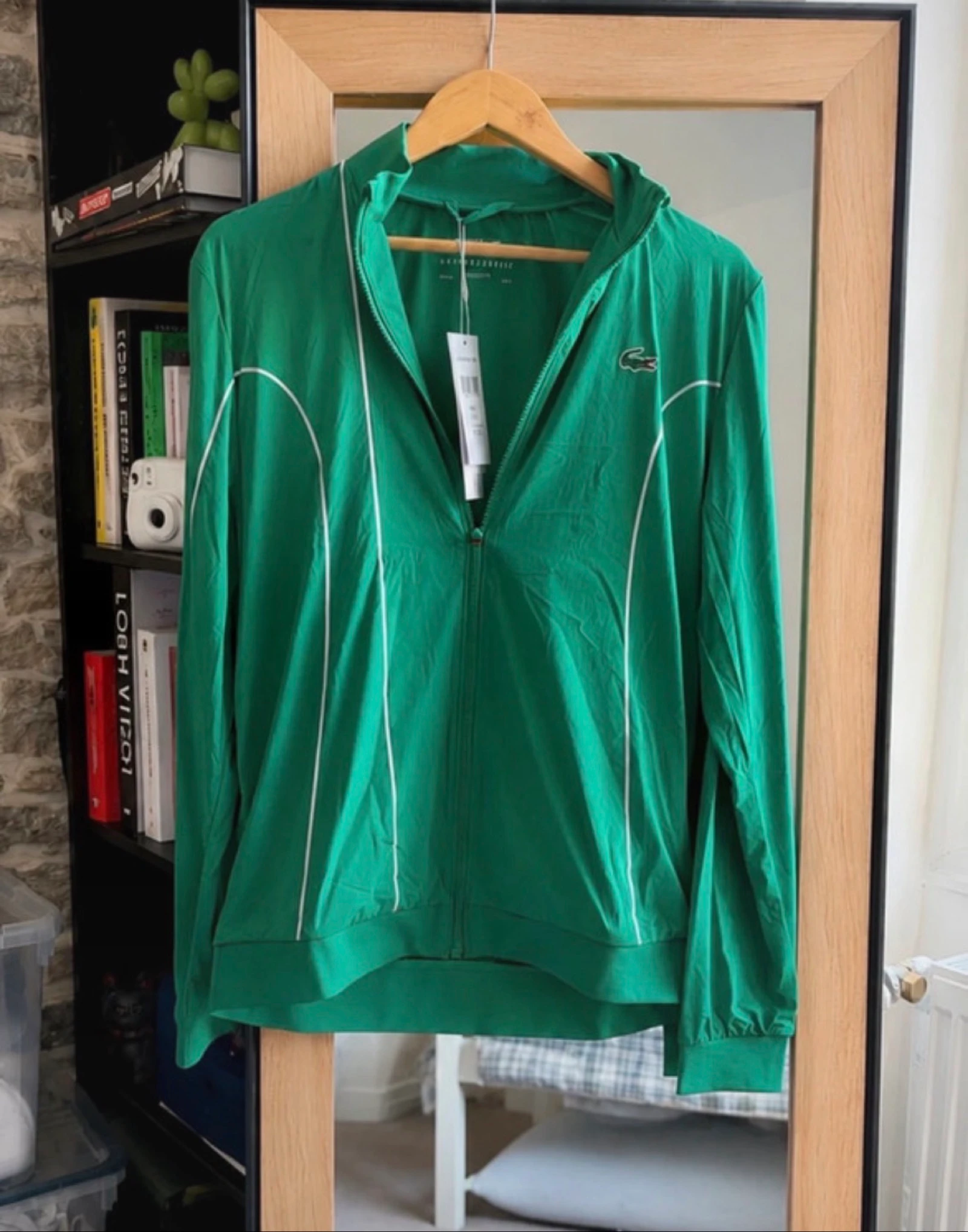 Veste sport Lacoste full zip Djokovic Europe
